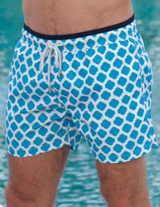 Men's South Beach Sports Swim Shorts - Morocco