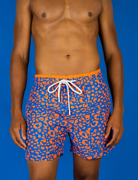 Men's South Beach Sports Swim Shorts - Panther