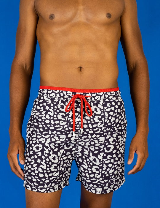Men's South Beach Sports Swim Shorts - Panther