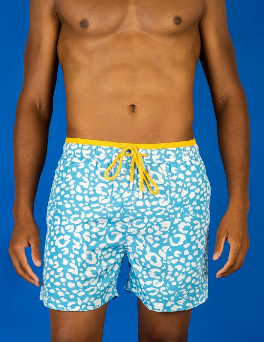 Men's South Beach Sports Swim Shorts - Panther