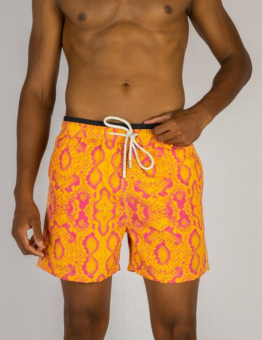 Men's South Beach Sports Swim Shorts - Python