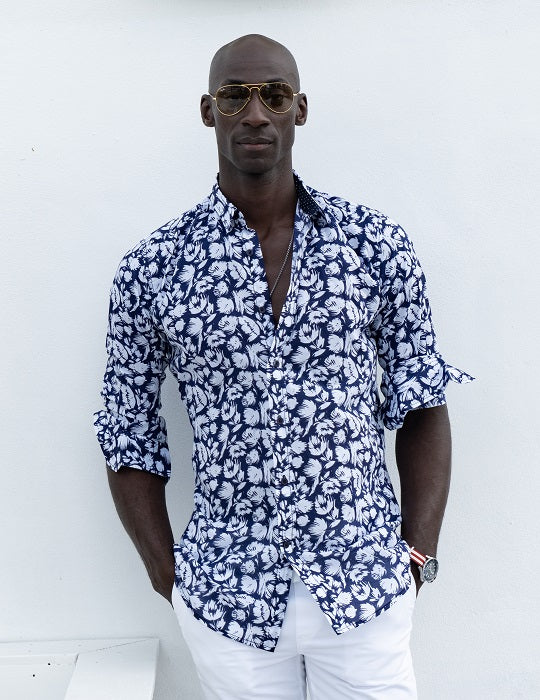 Men's St-Jean Lightweight Cotton Voile Shirt – Bloom