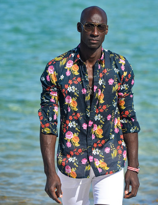 Men's St-Jean Lightweight Cotton Voile Shirt – Blossom
