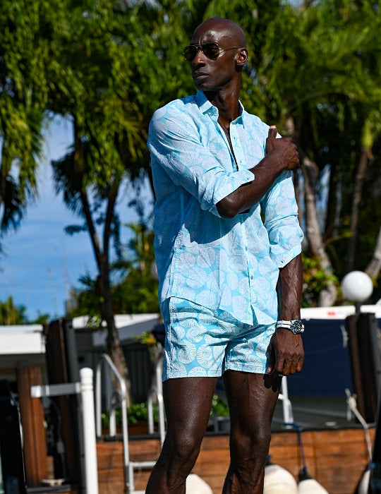 Men's St-Jean Lightweight Cotton Voile Shirt – Curly