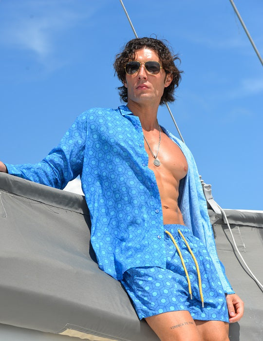 Men's St-Jean Lightweight Cotton Voile Shirt – Hexa