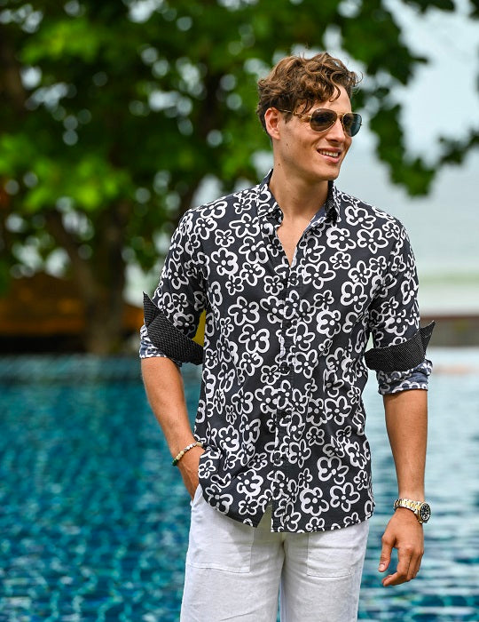 Men's St-Jean Lightweight Cotton Voile Shirt – Mirasol