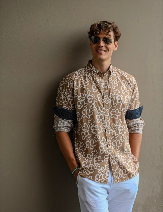 Men's St-Jean Lightweight Cotton Voile Shirt – Mirasol