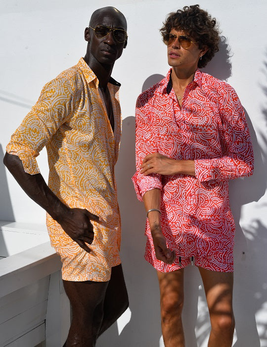 Men's St-Jean Lightweight Cotton Voile Shirt – Tribal