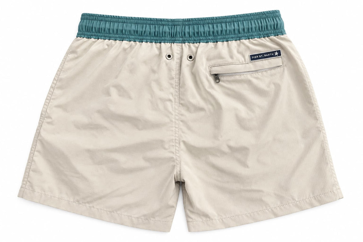 Pier Terra Collection - Pier St Barth Mediterranean Blue Swim Shorts