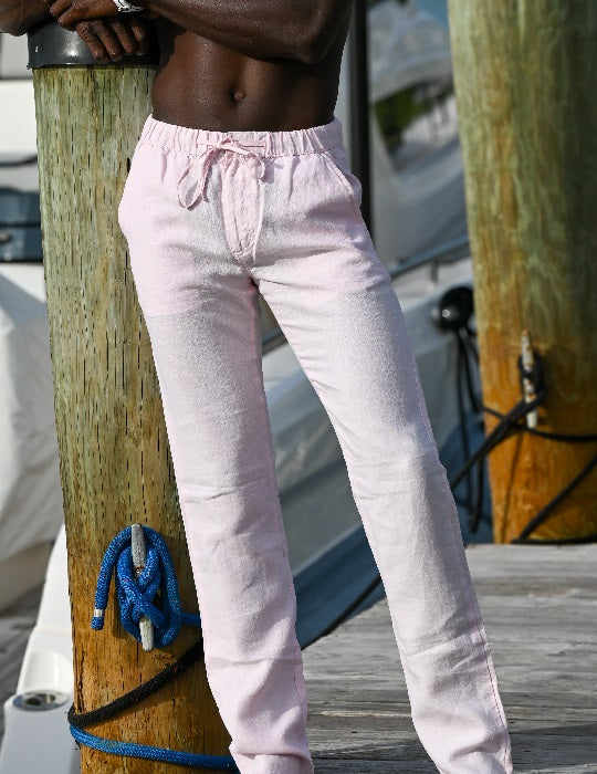 Palm Grove Linen Pants – Refined Men’s Resort Wear