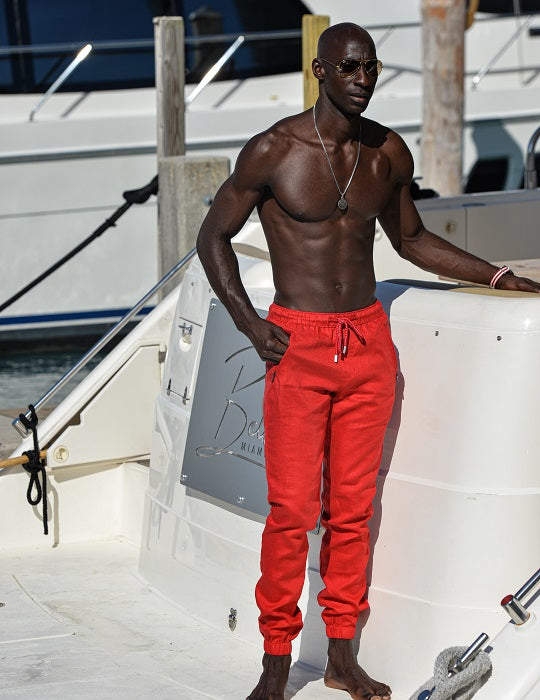 Miami Linen Joggers