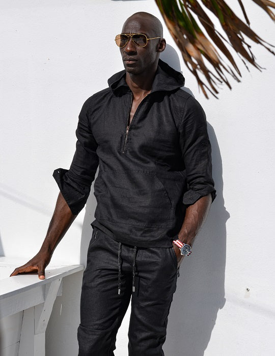 Miami Linen Joggers - Men’s Luxury Linen Pants