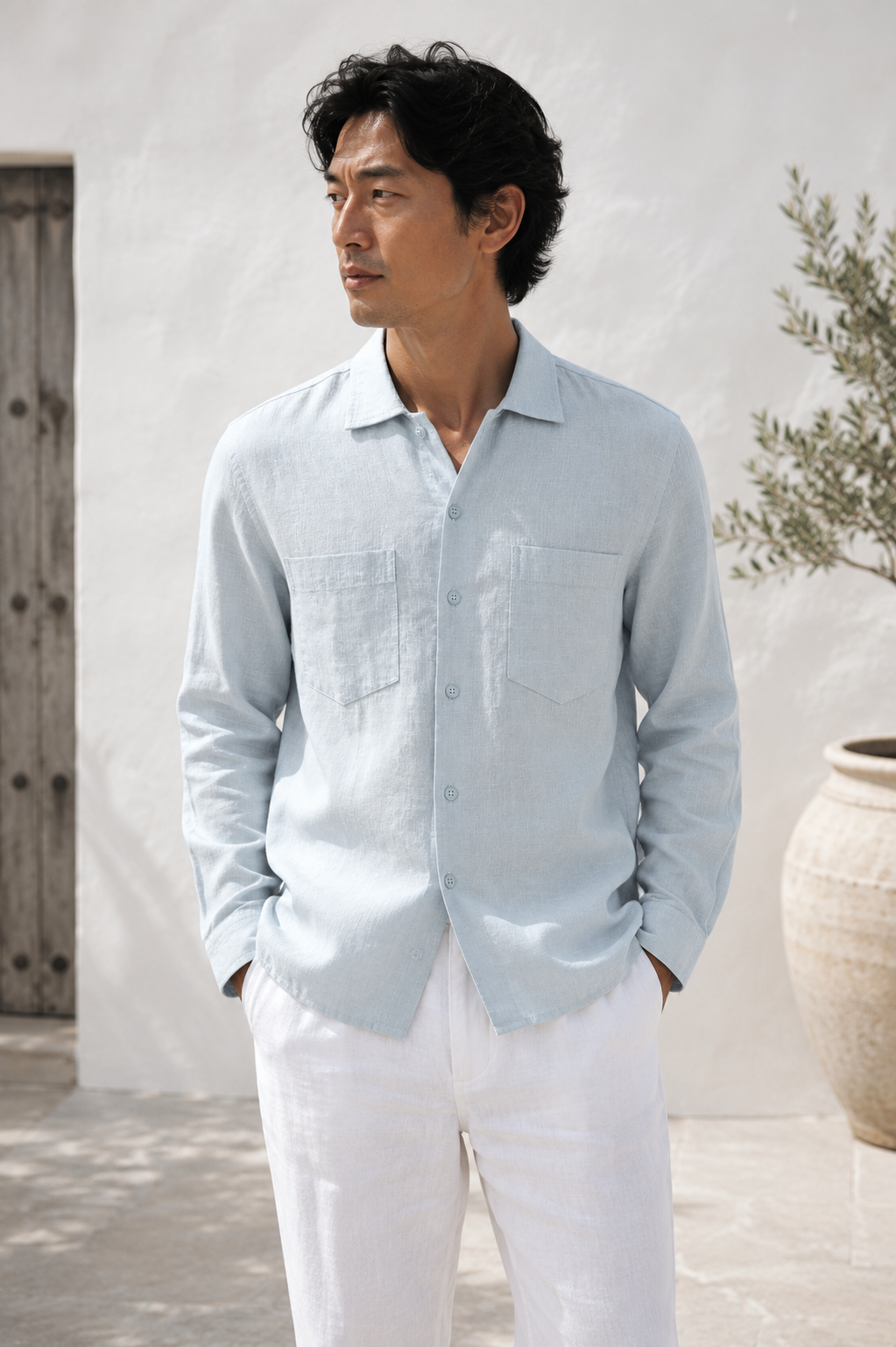 Men's Mizu Linen Shirt