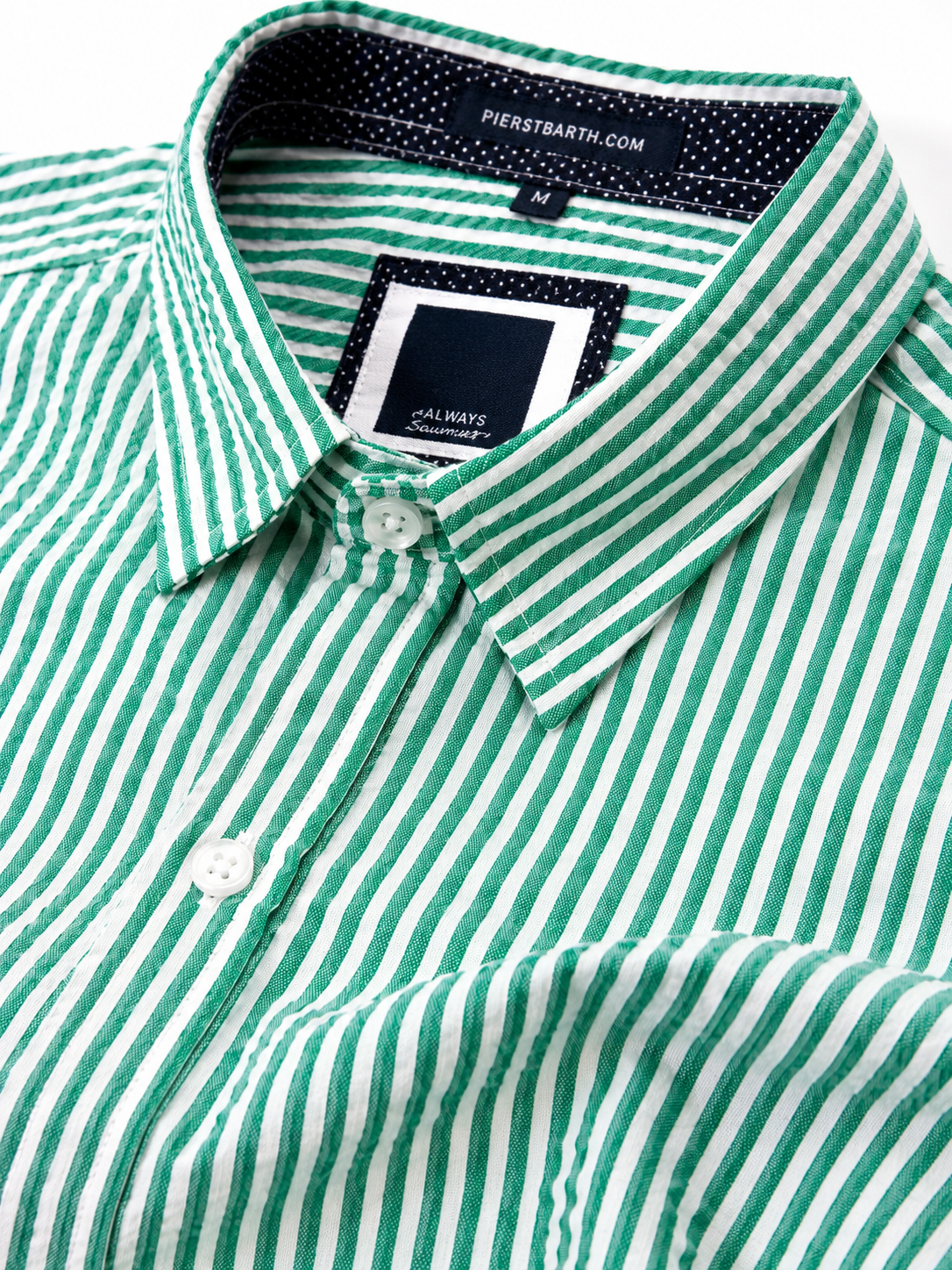 Men's Palmer Organic Cotton Seersucker Shirt