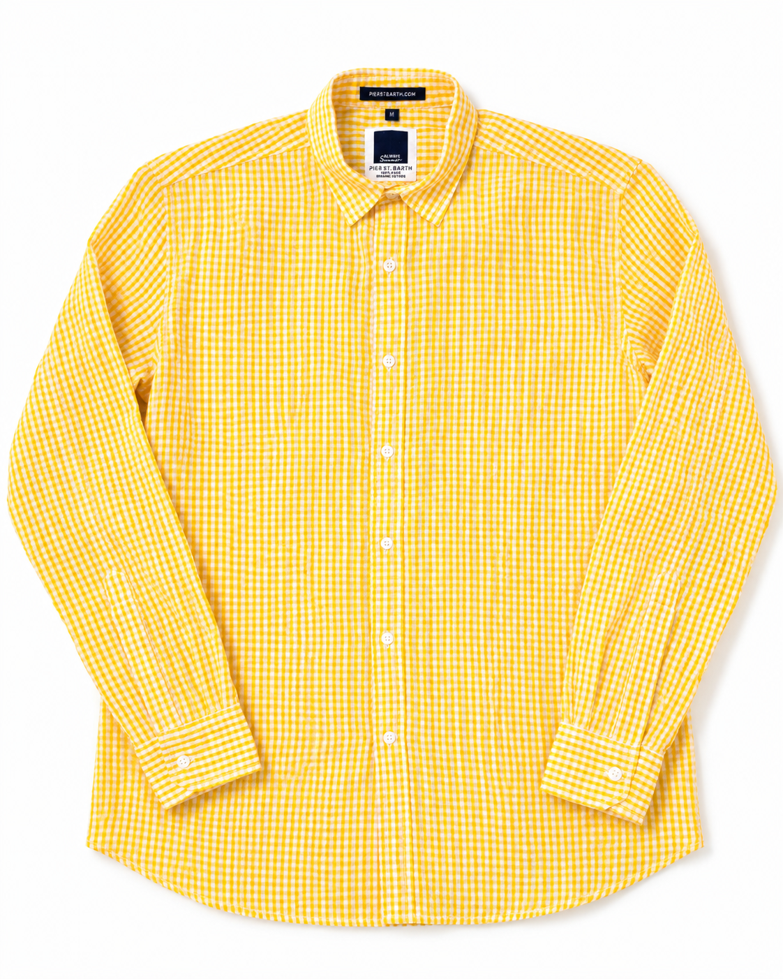 Men's Palmer Organic Cotton Seersucker Shirt