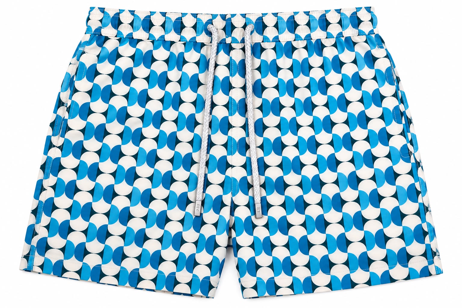 Men's Pier Sports Swim Shorts - Retro Hourglass