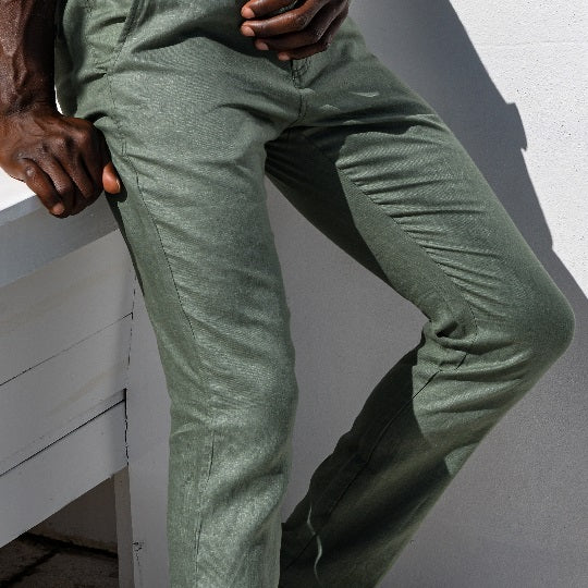 Men's Palm Grove Linen Pants
