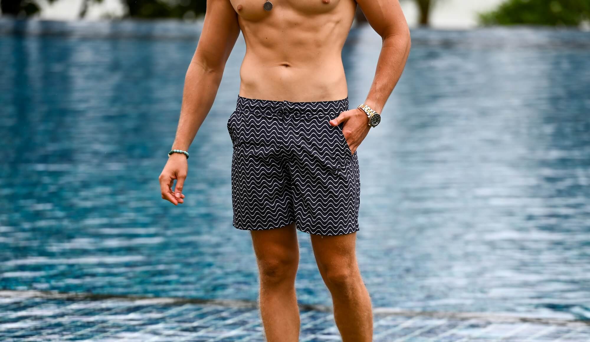 How to Style Tailored Swim Shorts Beyond the Pool?