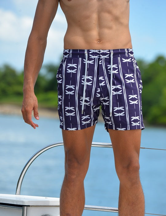 Bora Bora Tailored Swim Shorts - Dragonfly