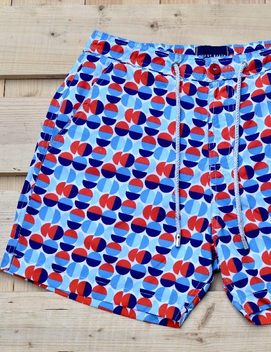 Bora Bora Tailored Swim Shorts - Moon