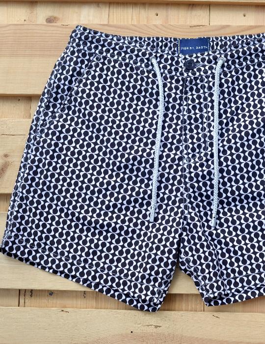 Bora Bora Tailored Swim Shorts - Peace