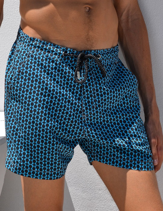 Bora Bora Tailored Swim Shorts - Peace