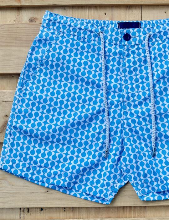 Bora Bora Tailored Swim Shorts - Peace