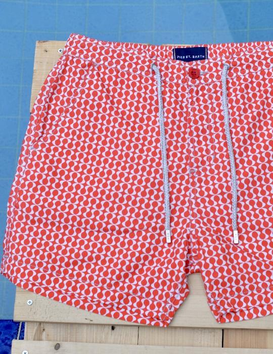 Bora Bora Tailored Swim Shorts - Peace