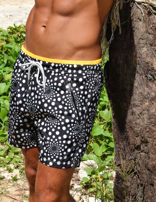 Cannes Sports Swim - Floral Dots