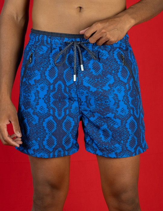 Men's Cannes Sports Swim Shorts - Python