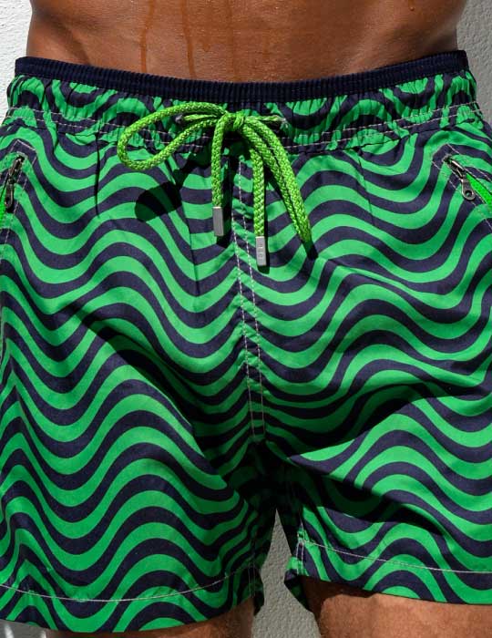 Men's Cannes Sports Swim Shorts - Wave