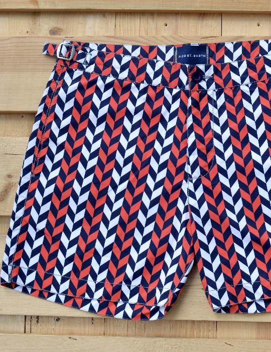 Hamptons Tailored Swim Shorts - Tracks Small