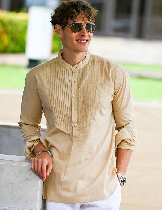 Medina Pintuck Shirt