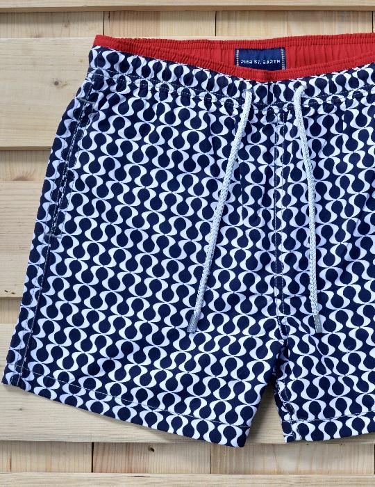 Men's Pier Sports Swim Shorts - Peace