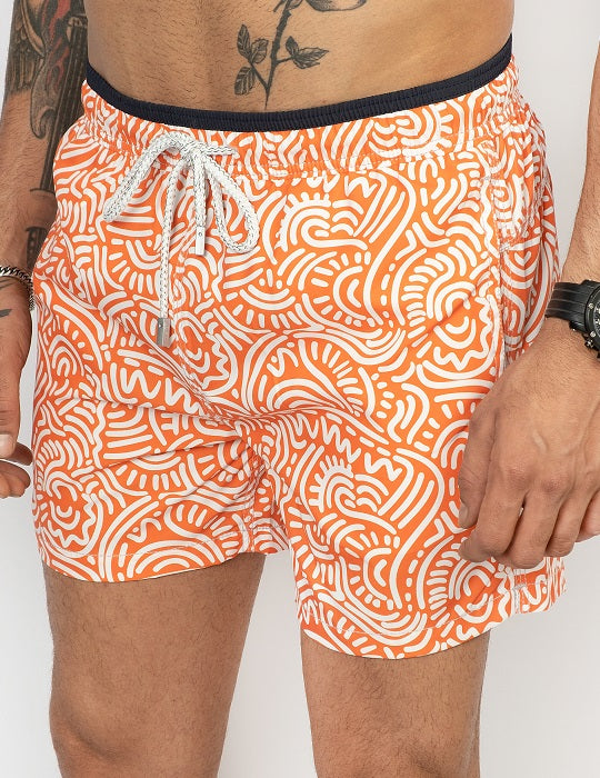 South Beach Sports Swim - Tribal