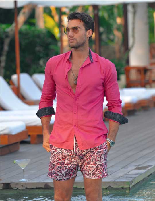 St Jean Voile - Hot Pink