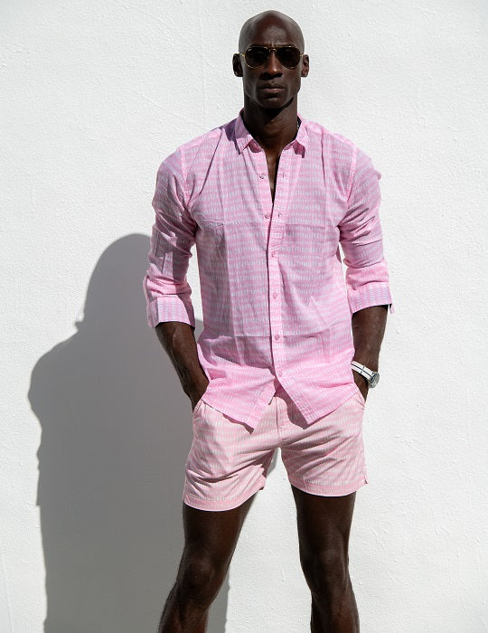 Bora Bora Tailored Swim Shorts - Dash Dots