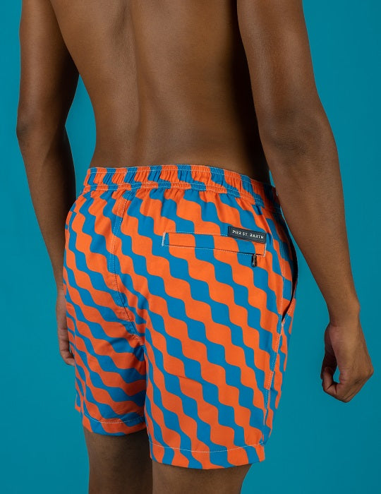 Men's Bora Bora Tailored Swim Shorts - Kahuna