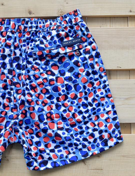 Men's Bora Bora Tailored Swim Shorts - Leopard