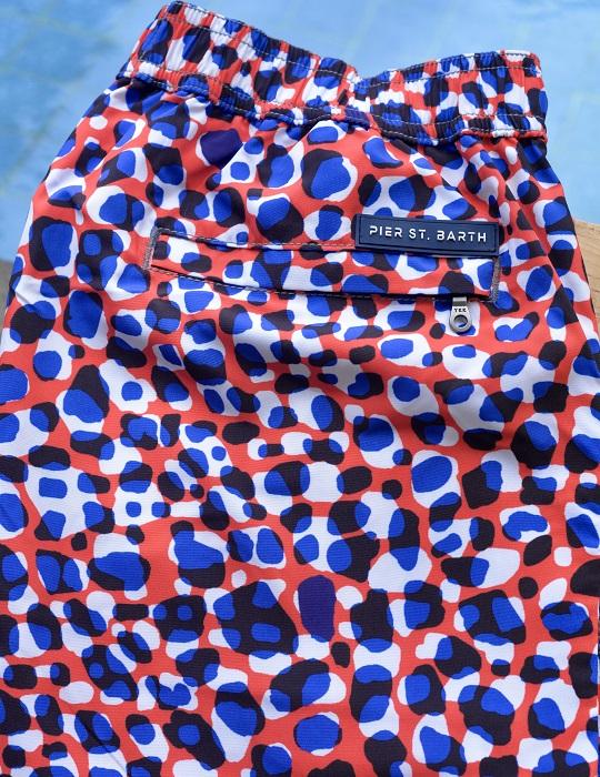 Men's Bora Bora Tailored Swim Shorts - Leopard
