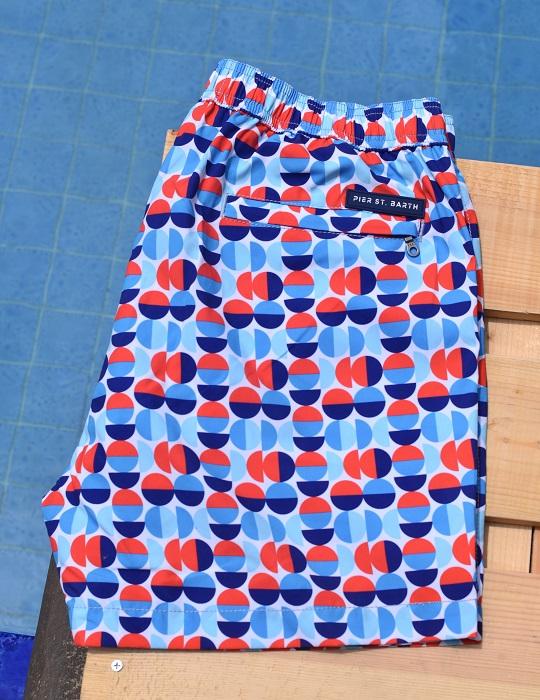 Bora Bora Tailored Swim Shorts - Moon