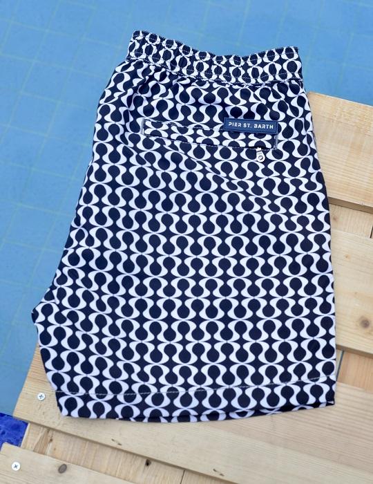 Bora Bora Tailored Swim Shorts - Peace