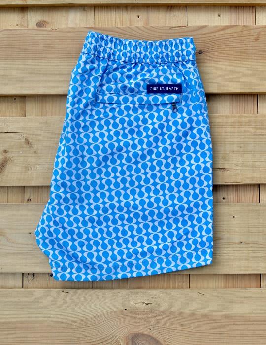 Bora Bora Tailored Swim Shorts - Peace