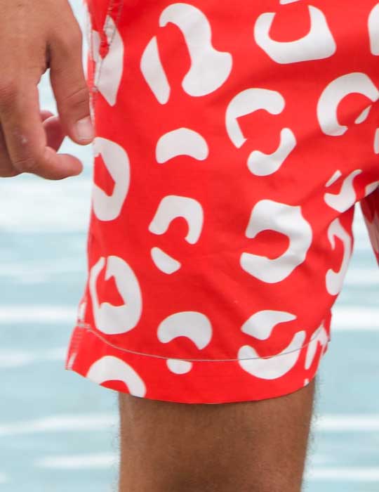 Men's Bora Bora Tailored Swim Shorts - Pug