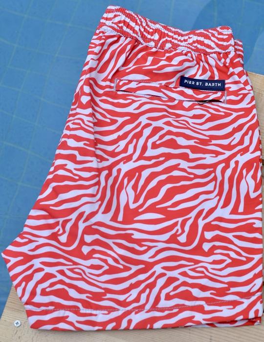 Bora Bora Tailored Swim Shorts - Zebra