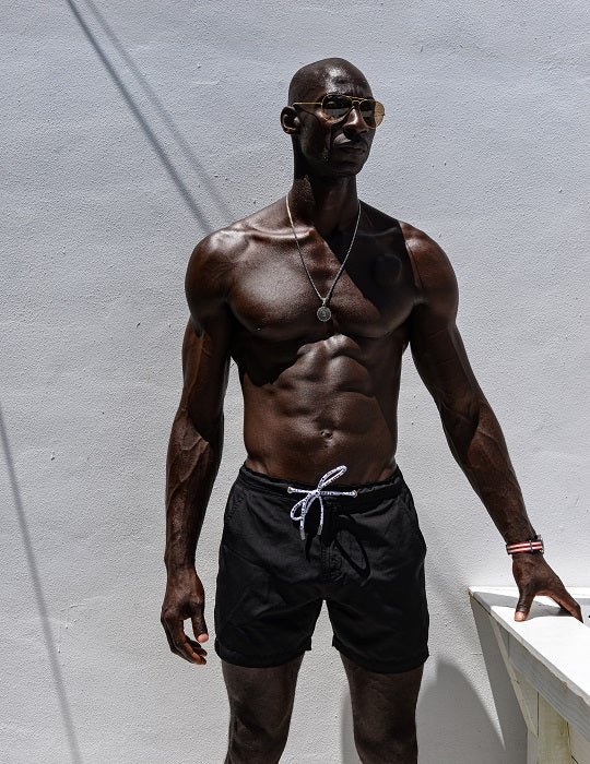 Bora Bora Tailored Swim Shorts - Solid