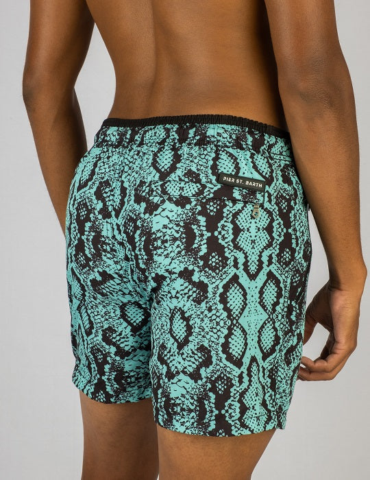 Men's Cannes Sports Swim Shorts - Python