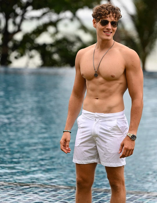 Gustavia Tailored Swim Shorts - Solid