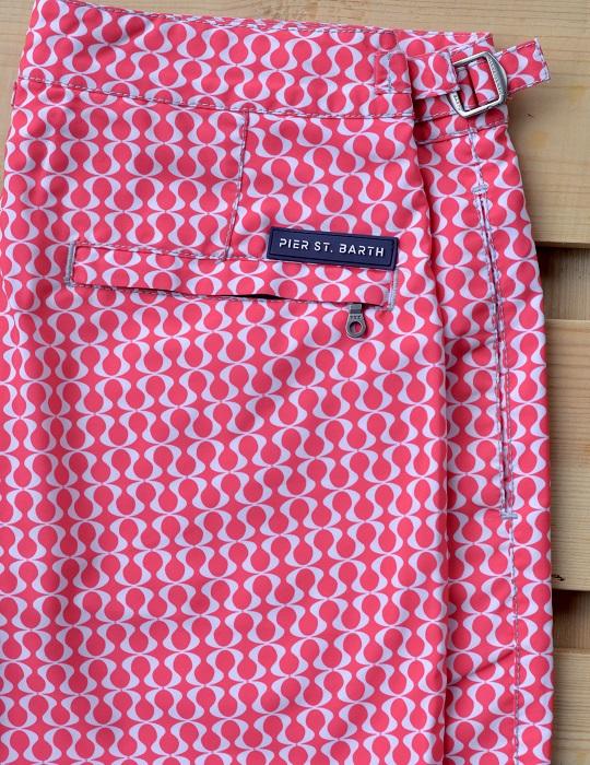 Hamptons Tailored Swim Shorts - Peace Small