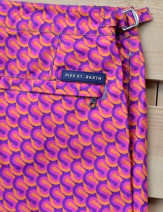 Hamptons Tailored Swim Shorts - S Print Small